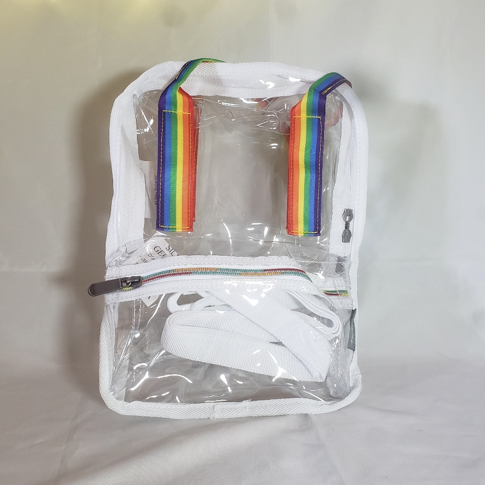 Mommore clear backpack/tote